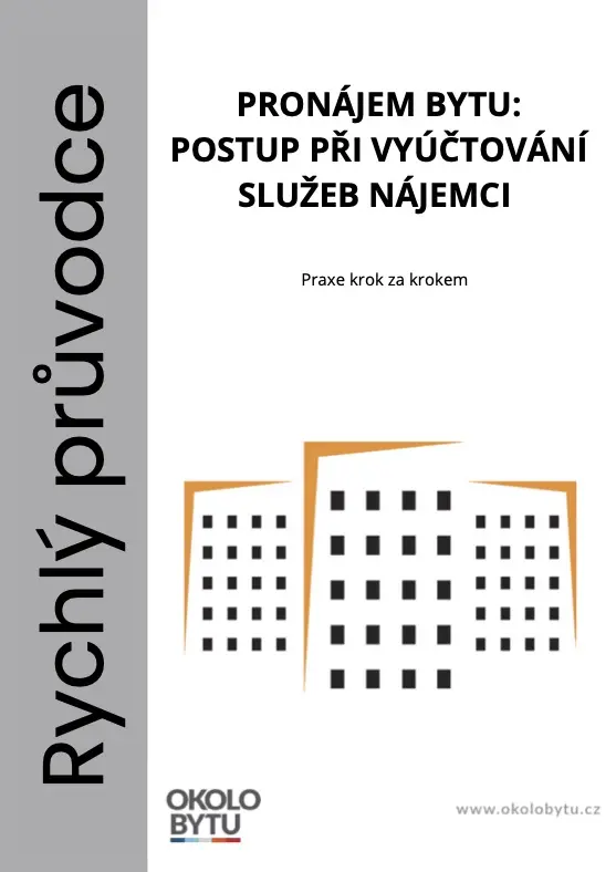 Pronájem bytu: Postup při vyúčtování služeb nájemci