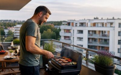 Grilování na balkoně nebo předzahrádce: Kdy je to legální a kdy už riskujete spor?